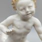 Hutschenreuther Porzellanfigur Putto mit Reh Karl Tutter Kunstabteilung