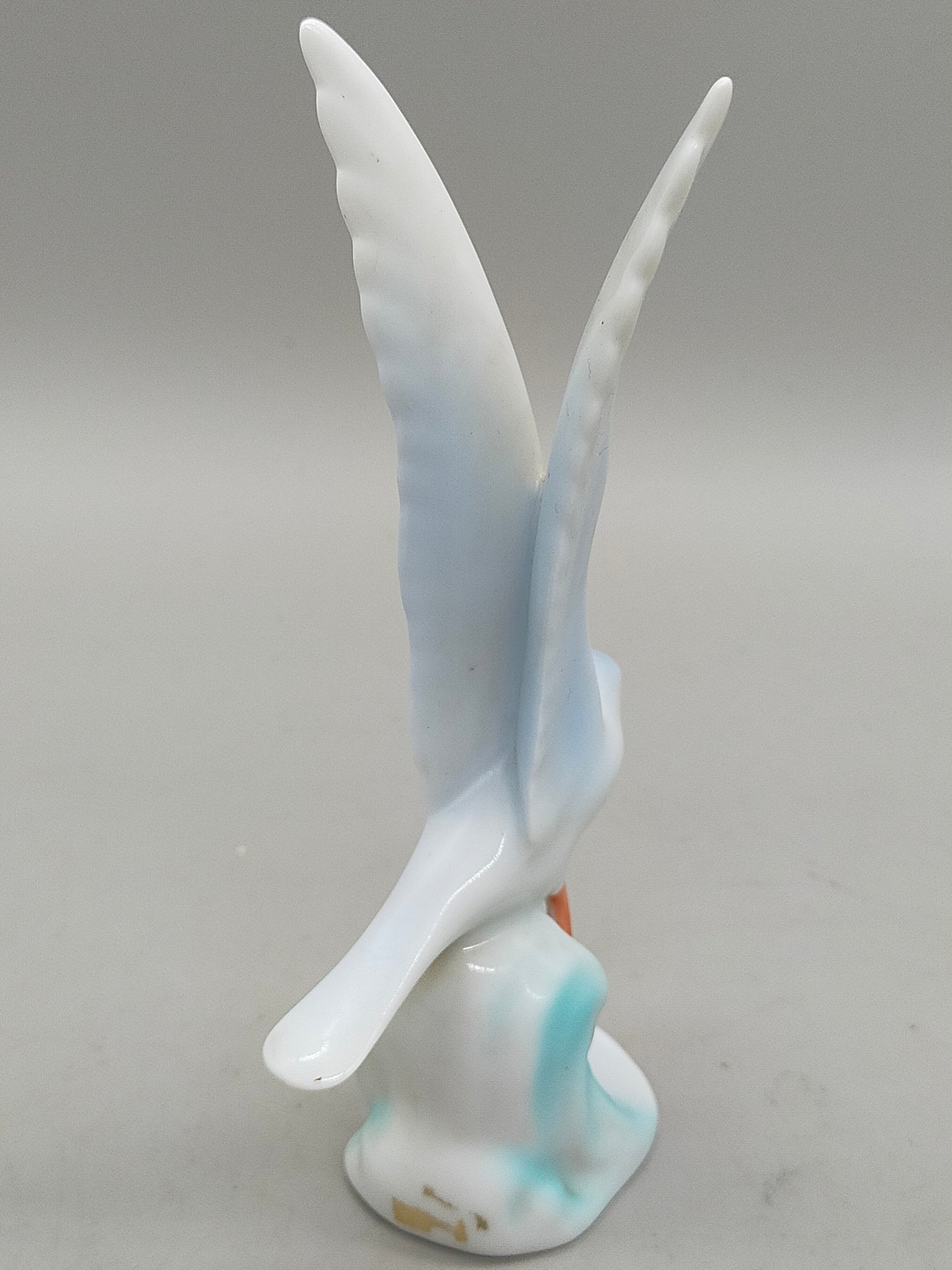 Hollóháza Porzellan Figur Möwe Handbemaltes