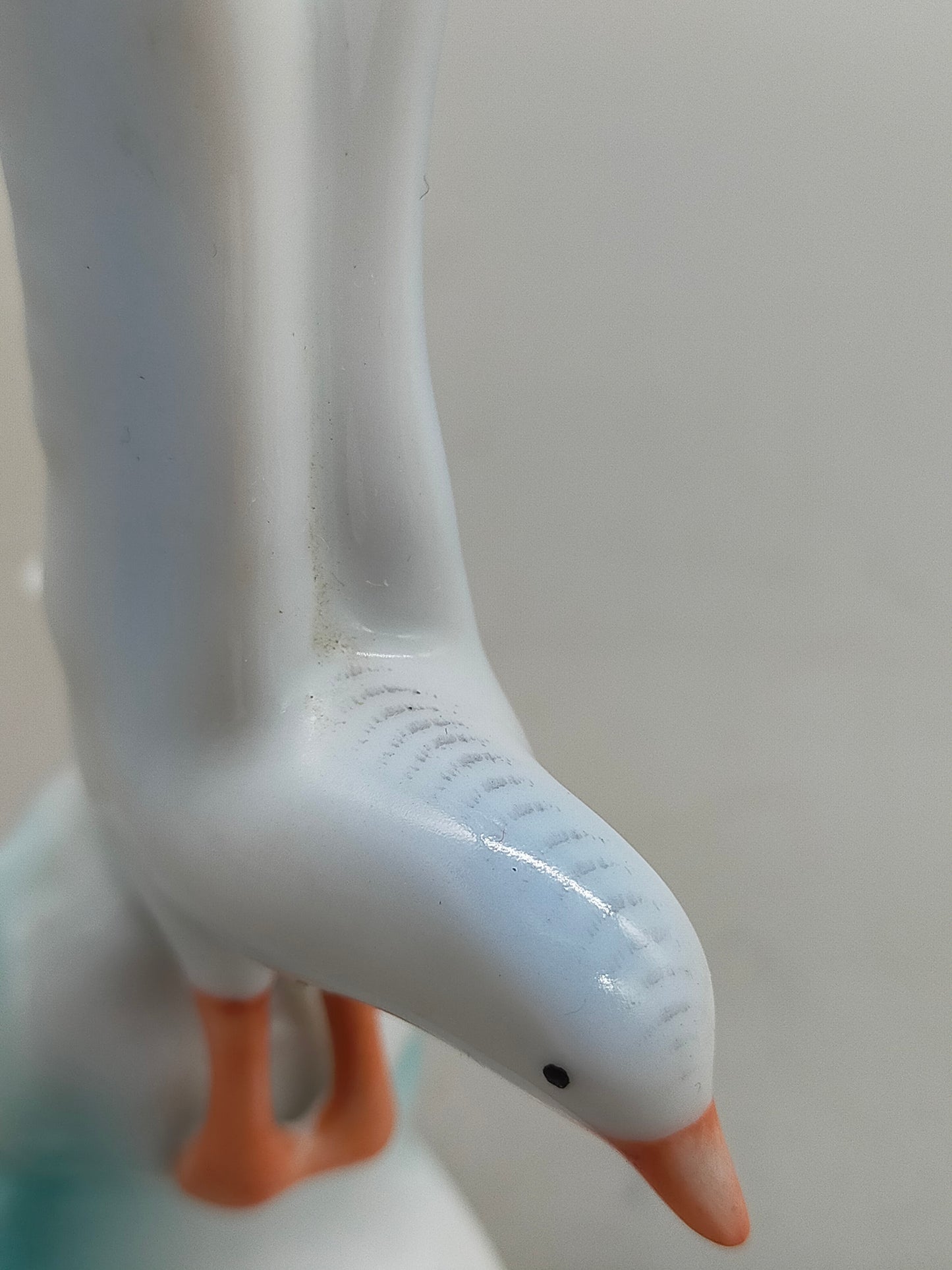 Hollóháza Porzellan Figur Möwe Handbemaltes