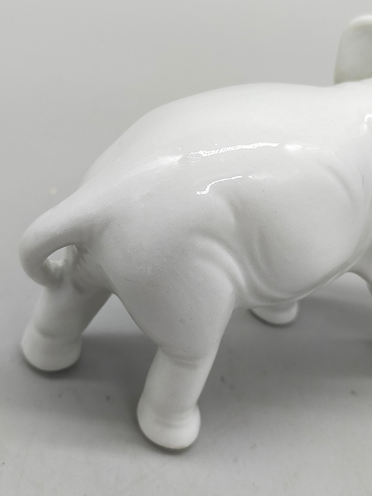 Klassische GDR Porzellan Elefant Figur