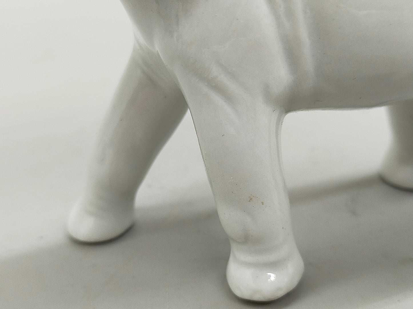Klassische GDR Porzellan Elefant Figur