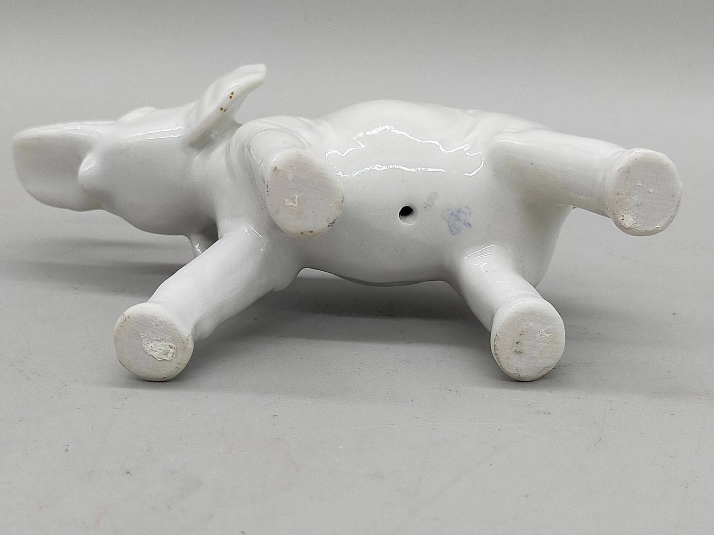 Klassische GDR Porzellan Elefant Figur