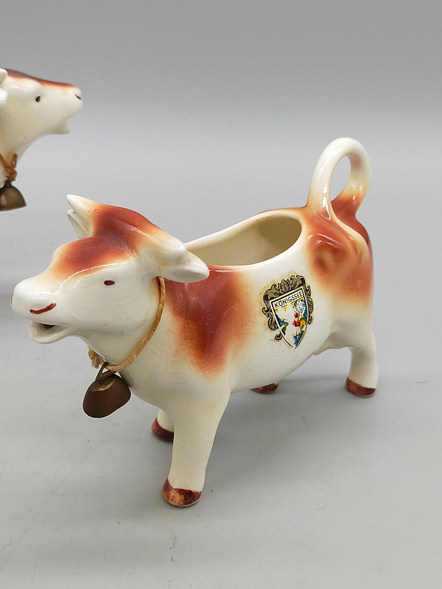 Vintage Goebel Porzellan Kuh Kännchen Set – Königssee Souvenir