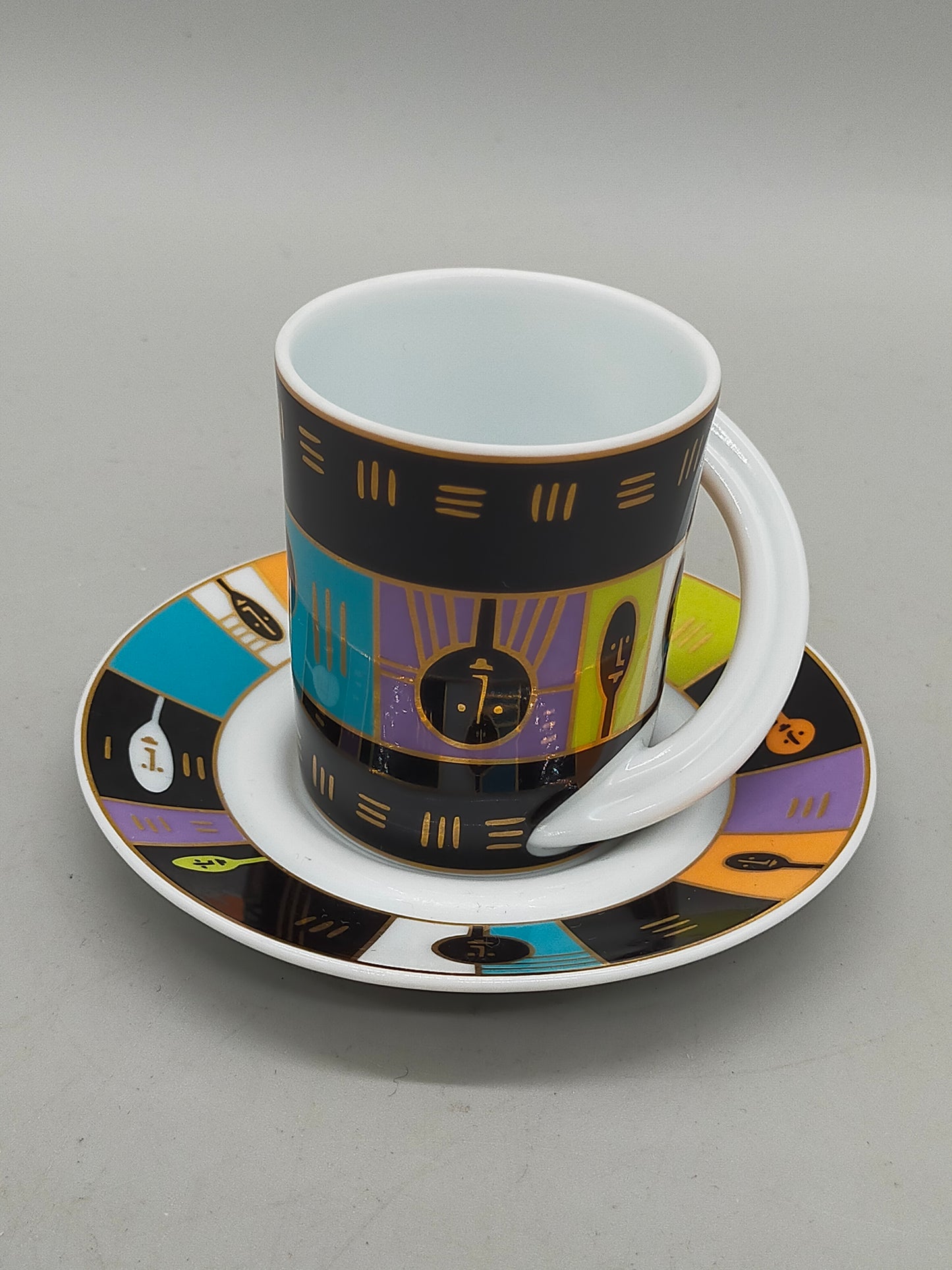 Rosenthal Cupola Espresso Sammeltasse Nr. 33 Michal Shalev