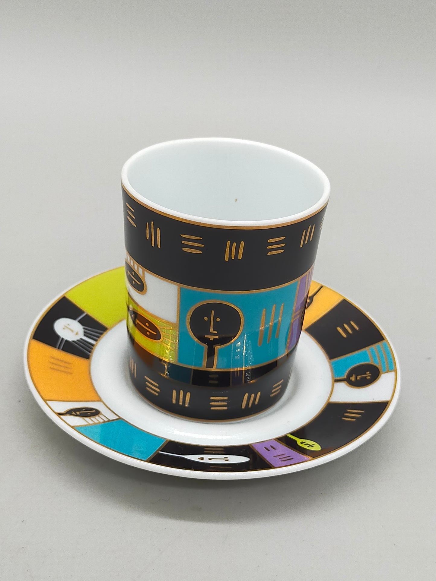 Rosenthal Cupola Espresso Sammeltasse Nr. 33 Michal Shalev