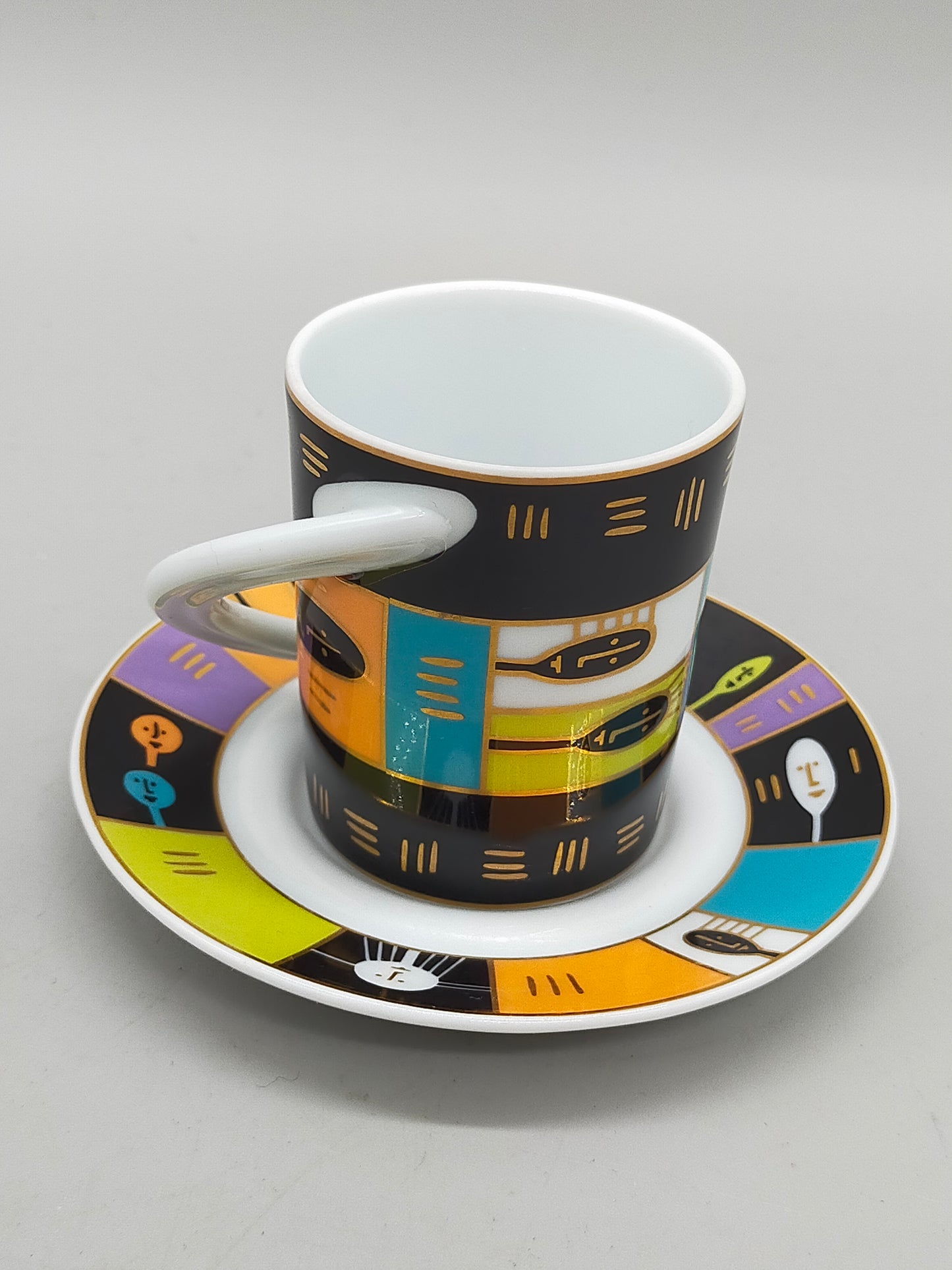 Rosenthal Cupola Espresso Sammeltasse Nr. 33 Michal Shalev