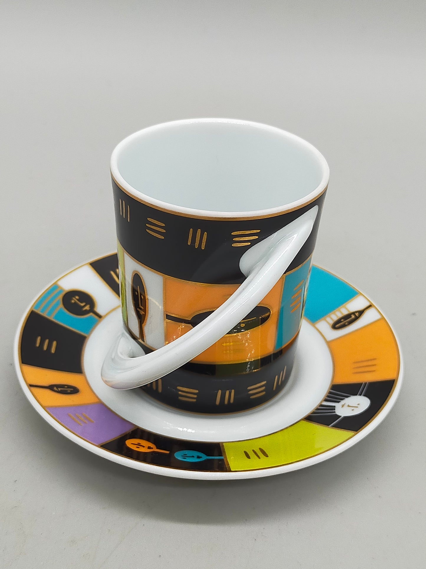 Rosenthal Cupola Espresso Sammeltasse Nr. 33 Michal Shalev