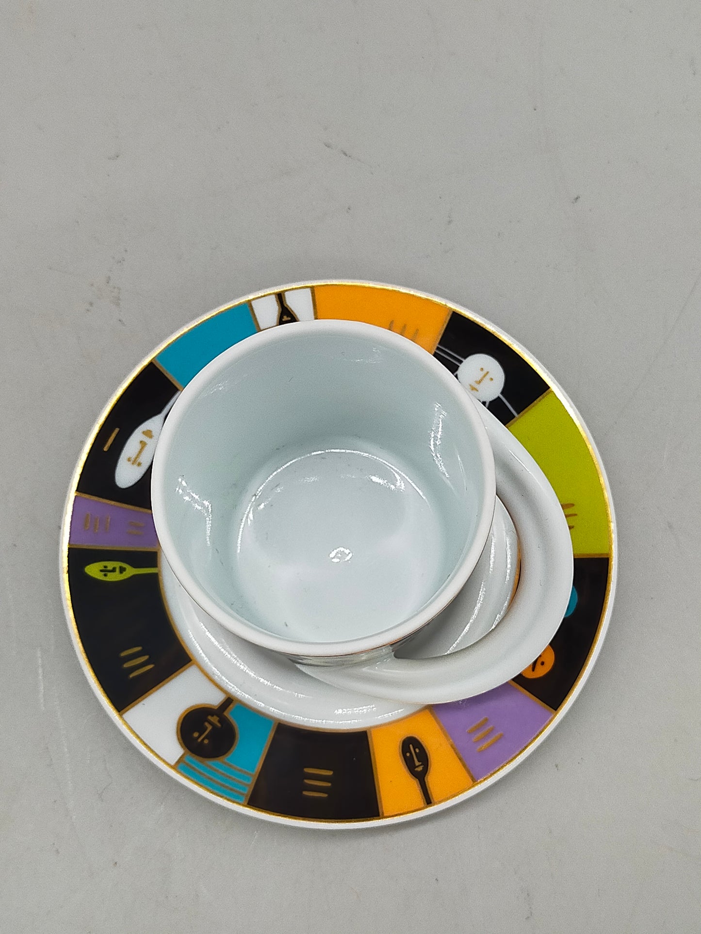 Rosenthal Cupola Espresso Sammeltasse Nr. 33 Michal Shalev