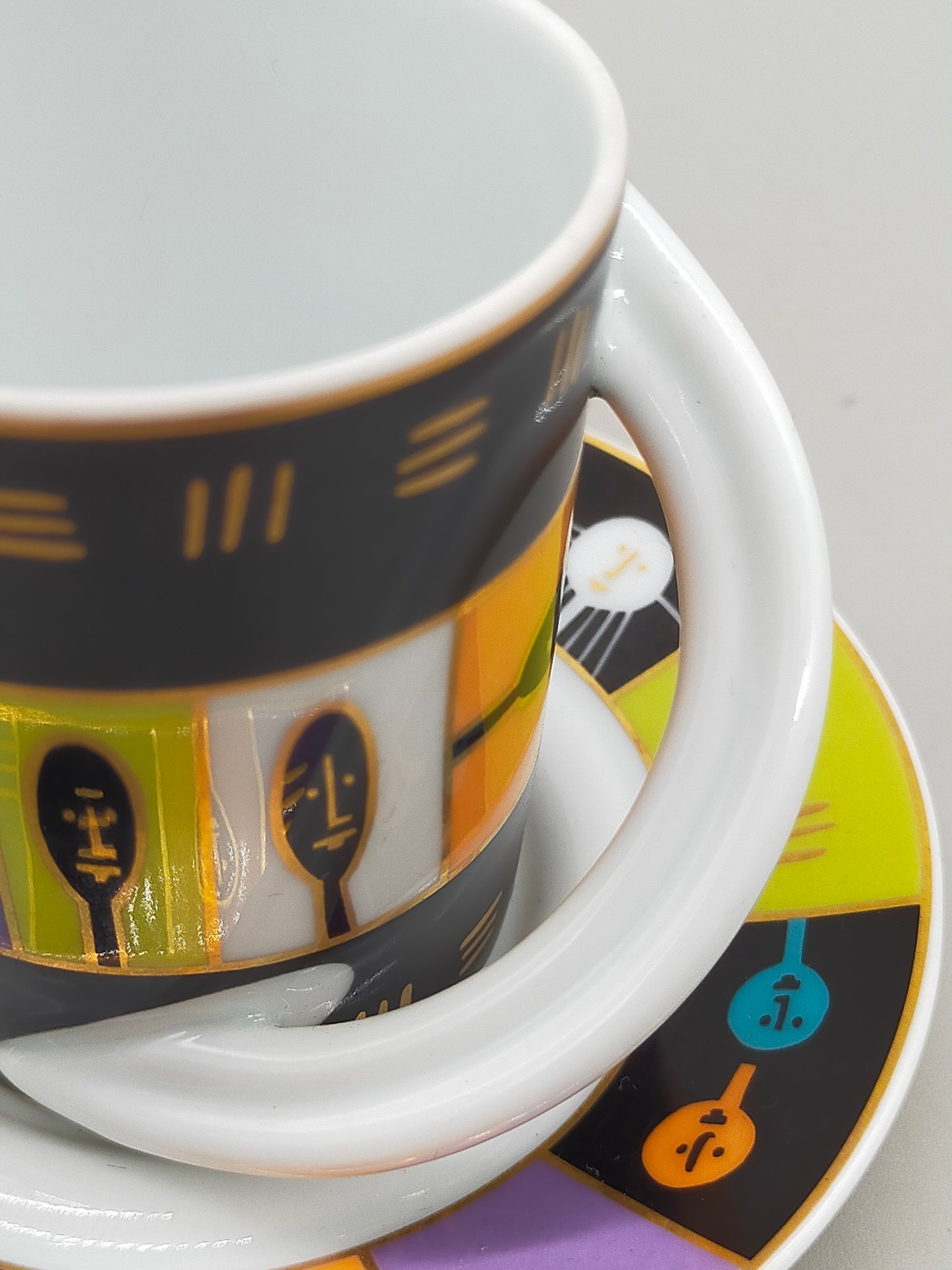 Rosenthal Cupola Espresso Sammeltasse Nr. 33 Michal Shalev