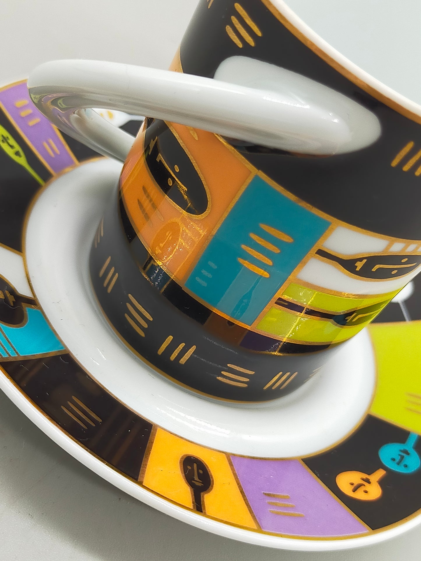 Rosenthal Cupola Espresso Sammeltasse Nr. 33 Michal Shalev