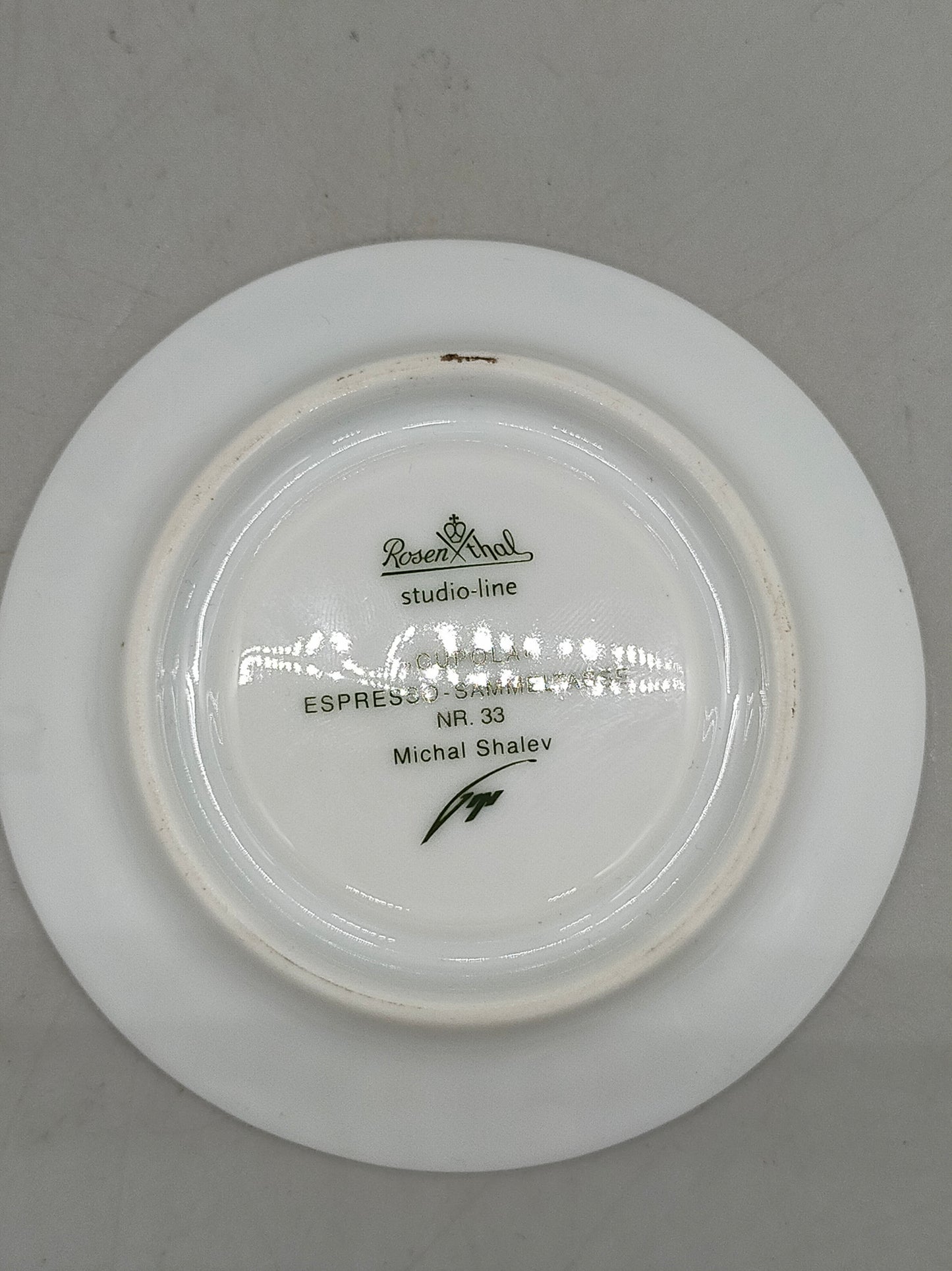 Rosenthal Cupola Espresso Sammeltasse Nr. 33 Michal Shalev