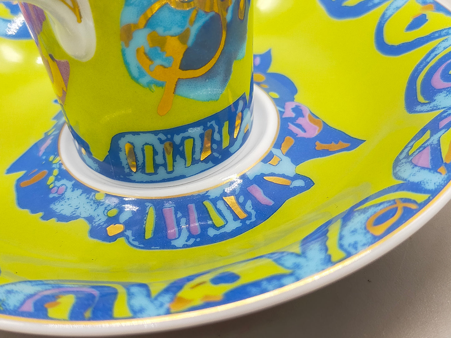 Rosenthal Mythos Espresso Jahrestasse 1995 Gilbert Portanier
