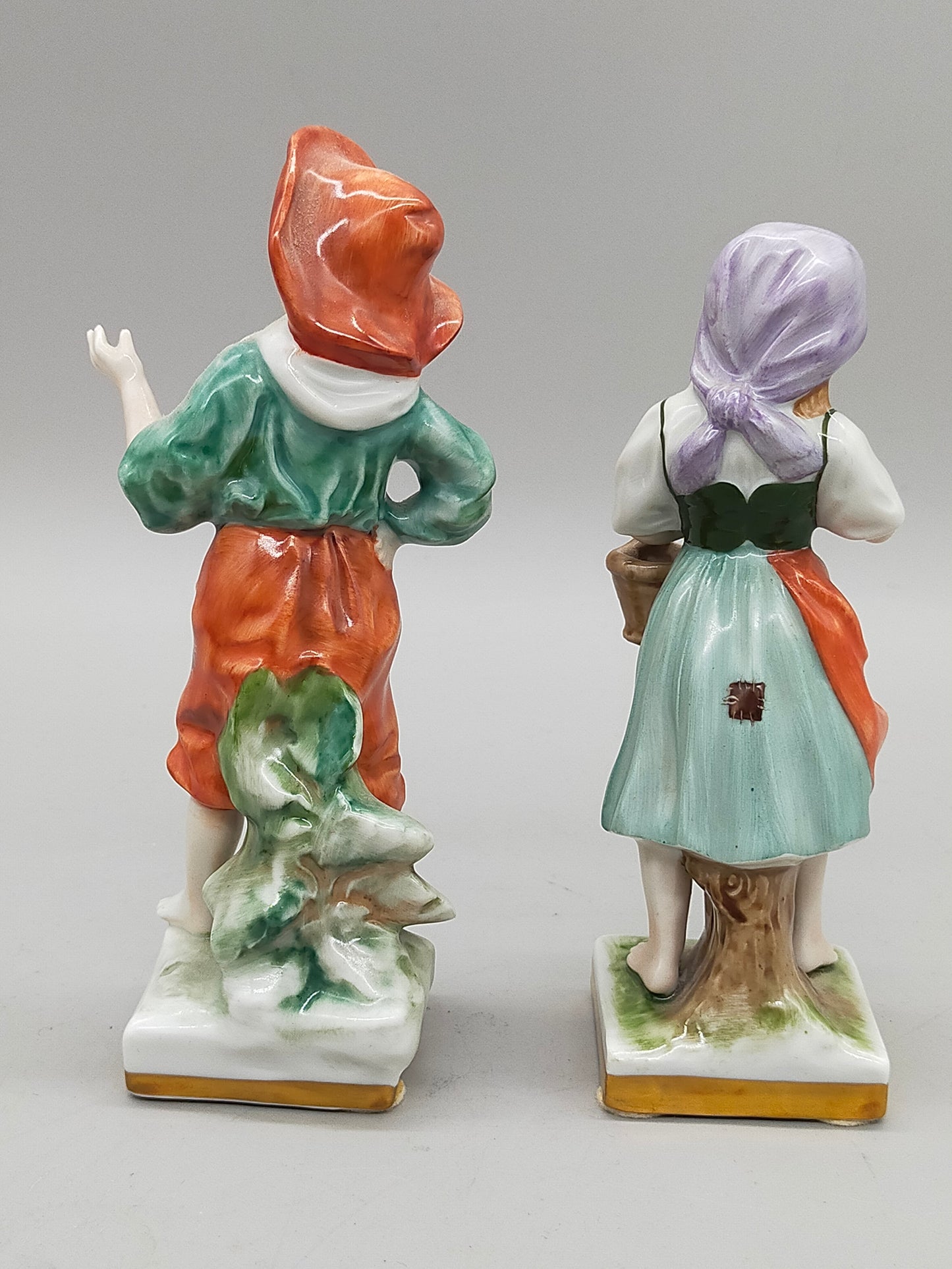 Unterweissbach Porzellanfiguren Set Junge & Mädchen Thüringen