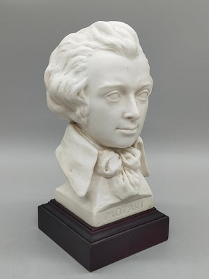 Goebel Porzellan Büste Wolfgang Amadeus Mozart