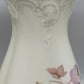 Elegante Rosenthal Moliere Porzellan Vase Blumendekor & Goldrand