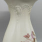 Elegante Rosenthal Moliere Porzellan Vase Blumendekor & Goldrand