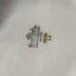 Elegante Rosenthal Moliere Porzellan Vase Blumendekor & Goldrand