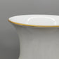 KPM Berlin Porzellan Vase mit Rosen Dekor und Goldrand