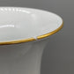 KPM Berlin Porzellan Vase mit Rosen Dekor und Goldrand