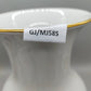 KPM Berlin Porzellan Vase mit Rosen Dekor und Goldrand