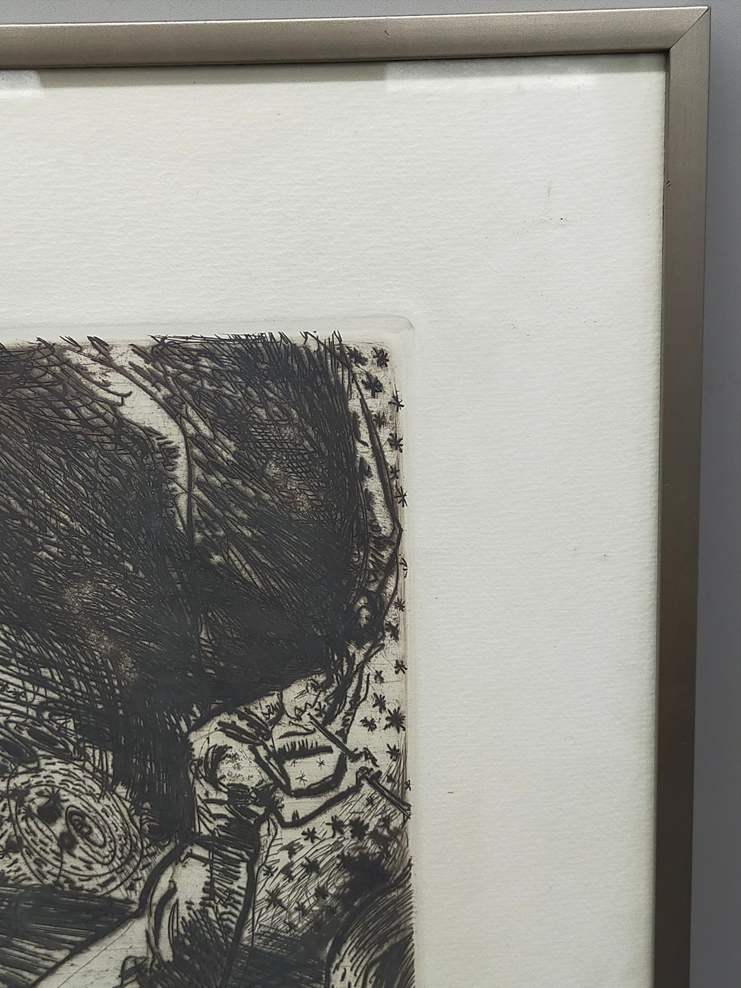 Sighard Gille (1989) Radierung Zu Heinrich Heine, Deutschland