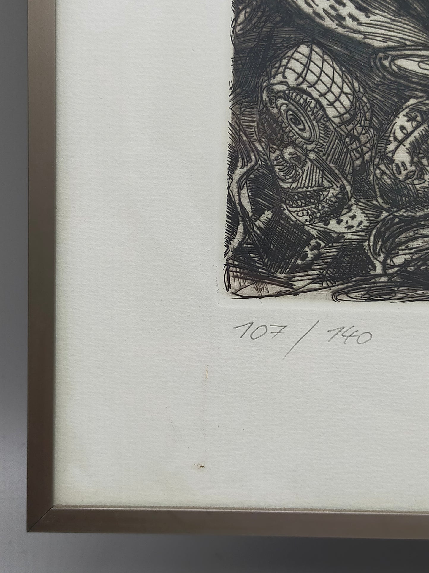 Sighard Gille (1989) Radierung Zu Heinrich Heine, Deutschland