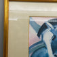 Deutsche Schule (XX) – Blaues Pferd nach Franz Marc Kunstdruck