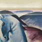 Deutsche Schule (XX) – Blaues Pferd nach Franz Marc Kunstdruck
