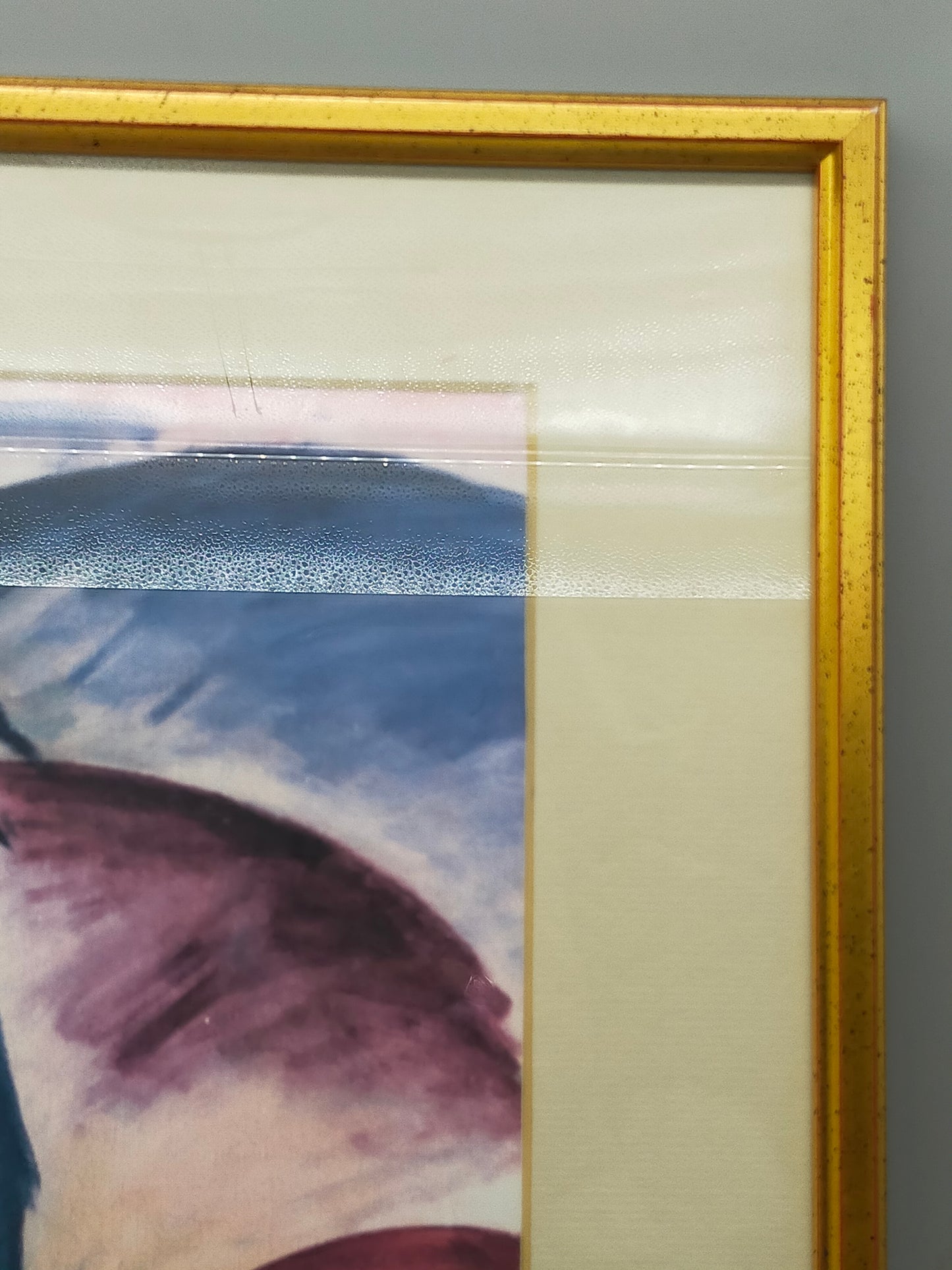 Deutsche Schule (XX) – Blaues Pferd nach Franz Marc Kunstdruck