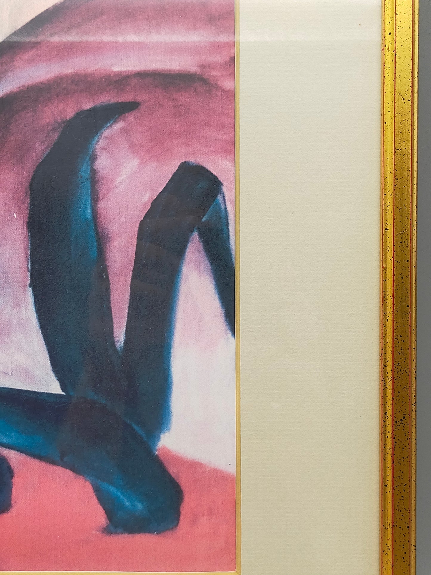 Deutsche Schule (XX) – Blaues Pferd nach Franz Marc Kunstdruck
