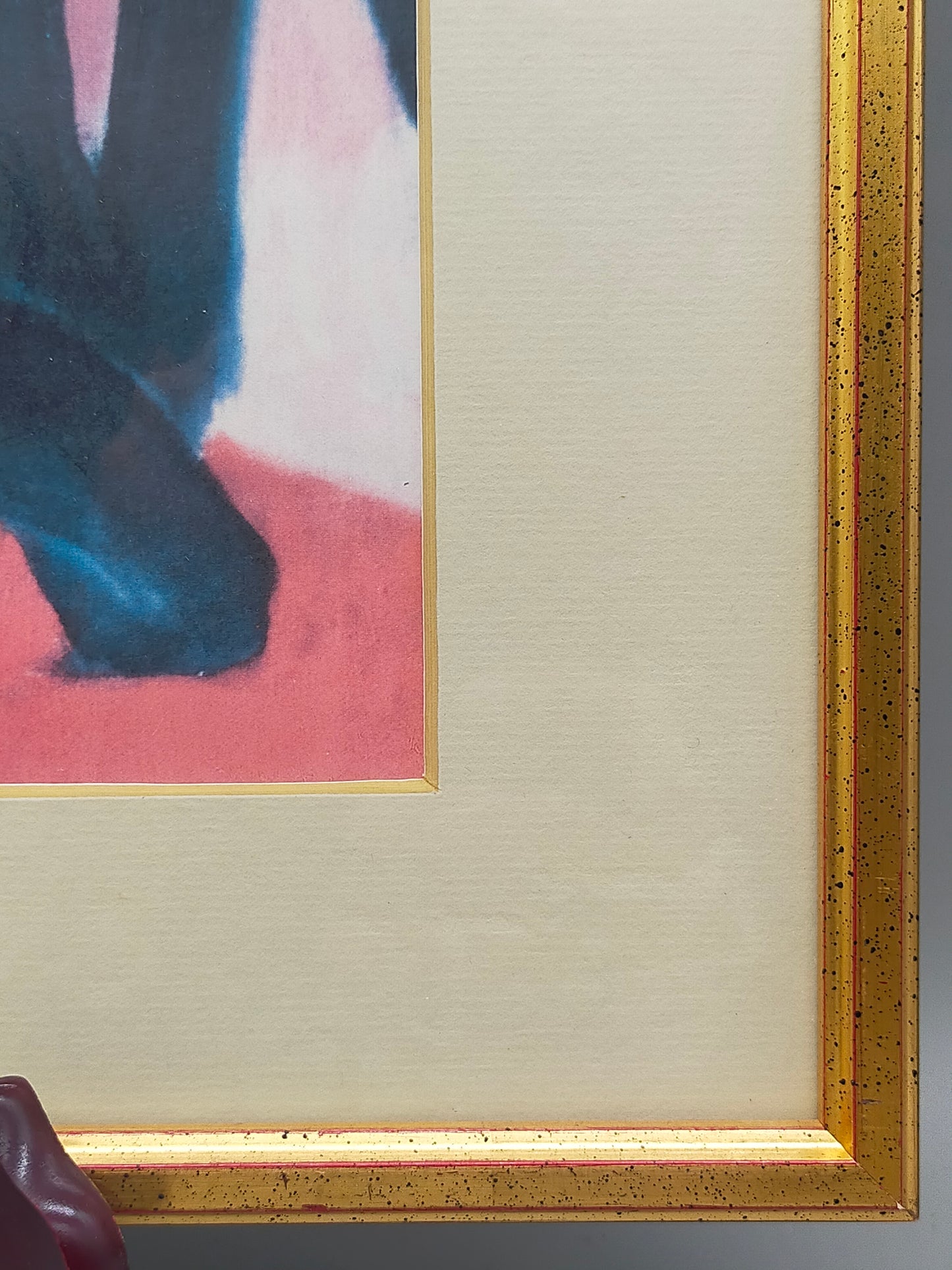Deutsche Schule (XX) – Blaues Pferd nach Franz Marc Kunstdruck