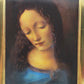 Rosenthal Porzellanbild – Madonna von Leonardo da Vinci – Gerahmt