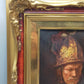 Rosenthal Porzellanbild Der Mann mit dem Goldhelm