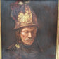 Rosenthal Porzellanbild Der Mann mit dem Goldhelm