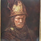 Rosenthal Porzellanbild Der Mann mit dem Goldhelm