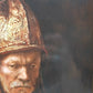 Rosenthal Porzellanbild Der Mann mit dem Goldhelm