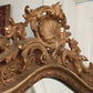 Prunkvoller Barock Wandspiegel Goldener Prachtrahmen