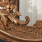 Prunkvoller Barock Wandspiegel Goldener Prachtrahmen