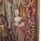 Klassischer Gobelin Wandbehang Höfische Szene im Prachtrahmen