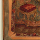 Klassischer Gobelin Wandbehang Höfische Szene im Prachtrahmen
