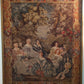 Großer Wandgobelin Elegante Damengesellschaft