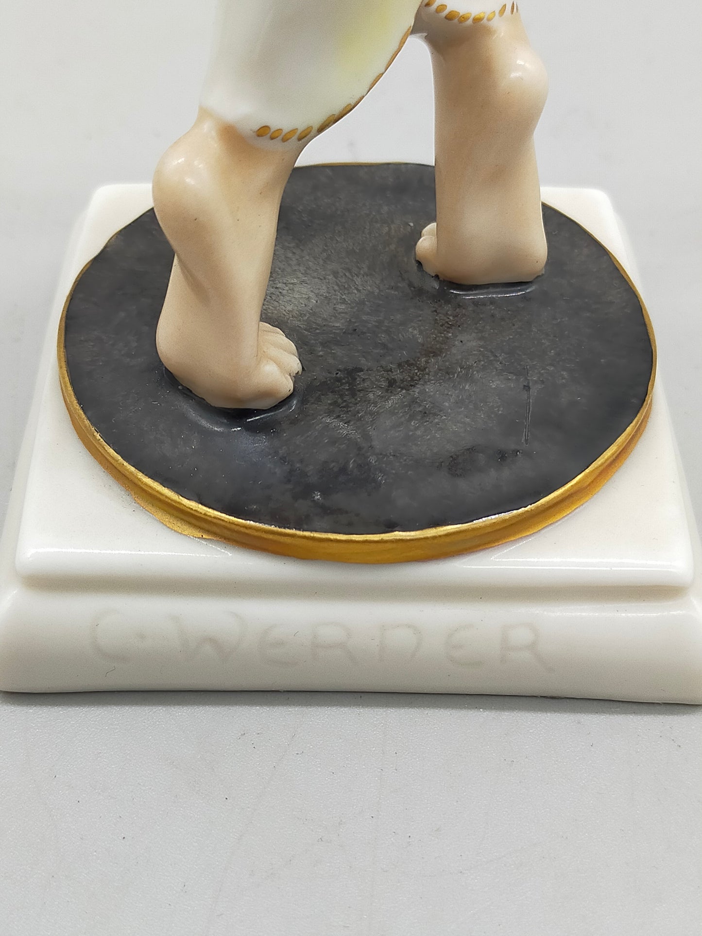 Art Deco Hutschenreuther Porzellanfigur Orientalische Tänzerin