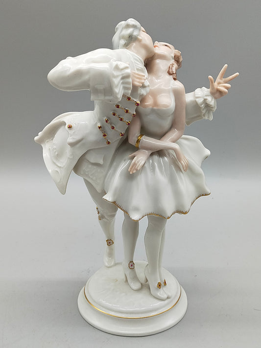 Hutschenreuther Porzellanfigur „Der Kuss“ von Karl Tutter