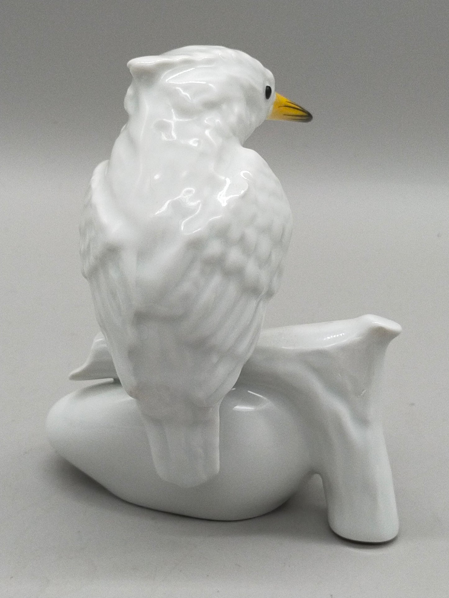 Vohenstrauss Porzellan Figur Eisvogel Edles Weißporzellan
