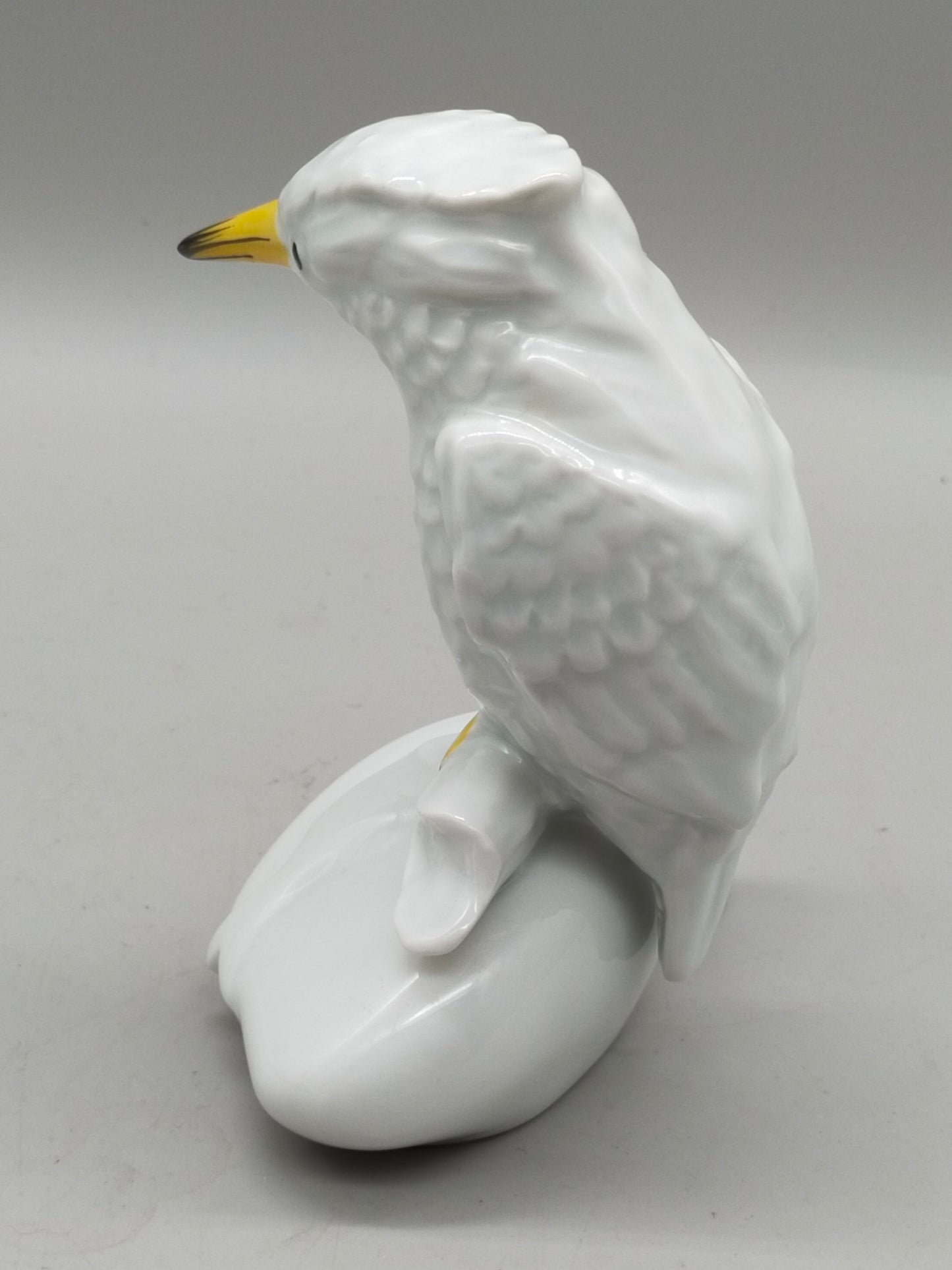 Vohenstrauss Porzellan Figur Eisvogel Edles Weißporzellan
