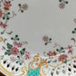 Edle Keito Porzellan Schale Durchbrochener Rand & Florales Japan