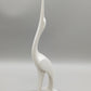 Elegante Sgrafo Modern Porzellan Kranich Figur