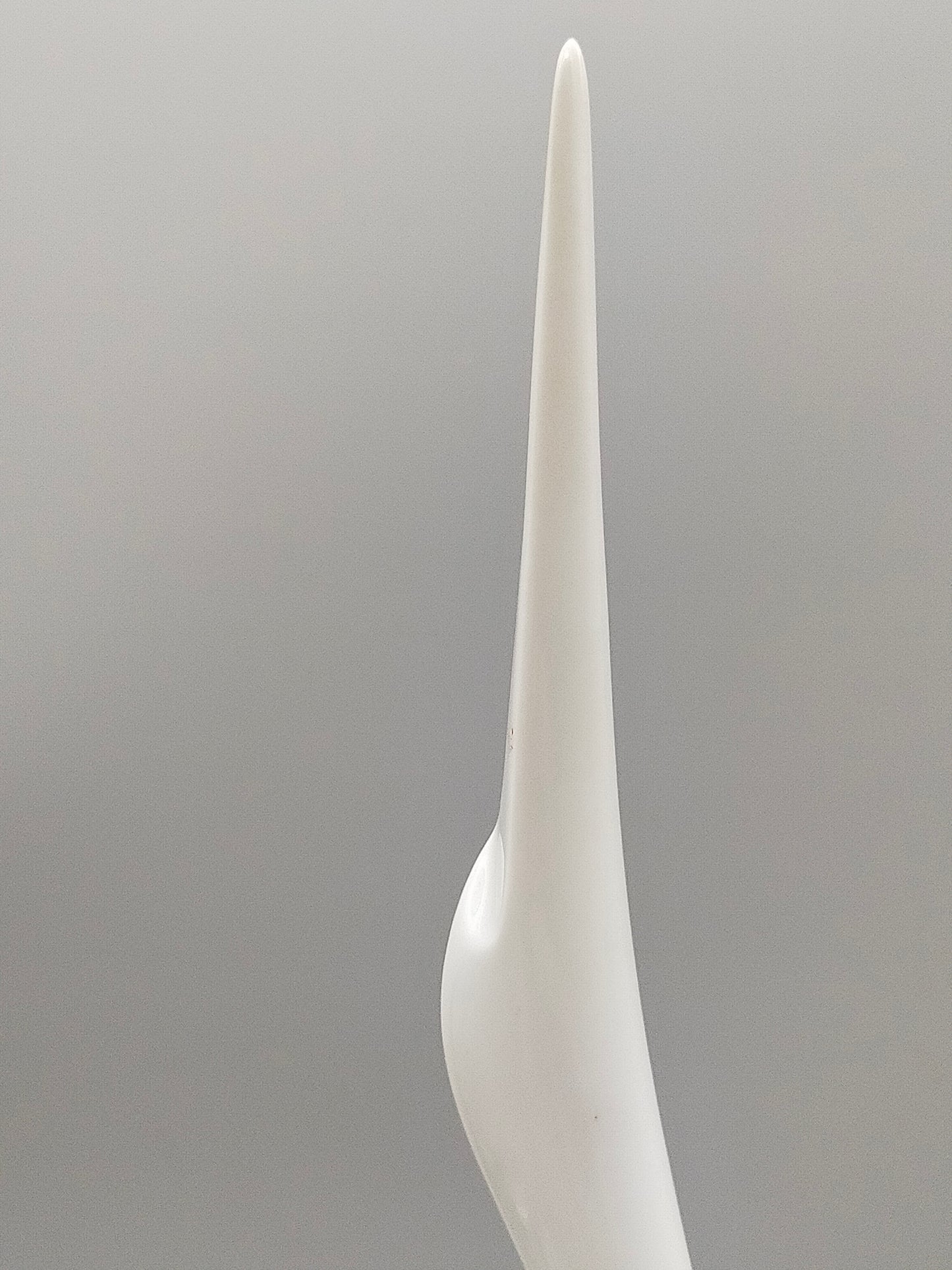 Elegante Sgrafo Modern Porzellan Kranich Figur