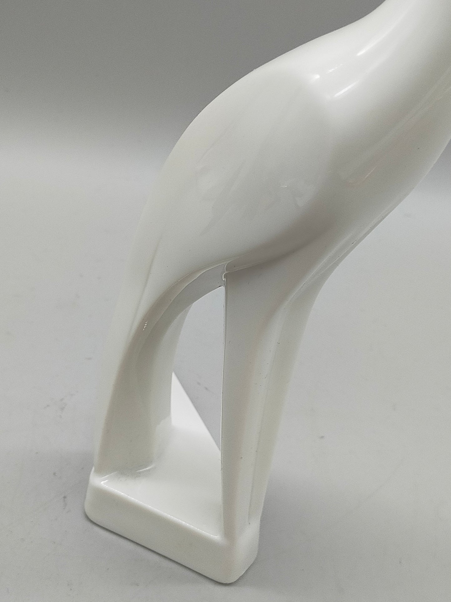 Elegante Sgrafo Modern Porzellan Kranich Figur