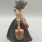 Original Lladró Porzellan Figur Mädchen mit zwei Eimern